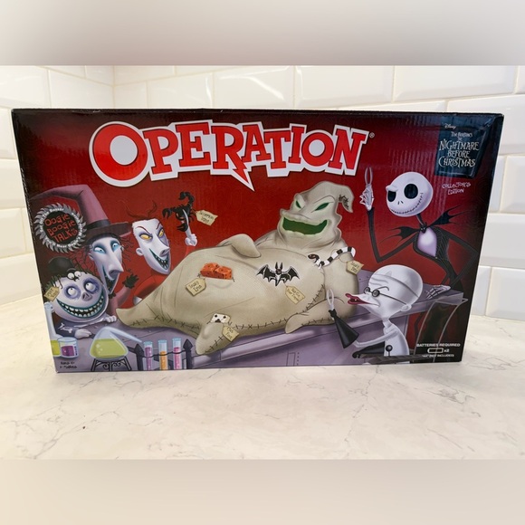 Nightmare Before Christmas Operation Game * Collector Edition Oogie Boogie - Picture 1 of 4